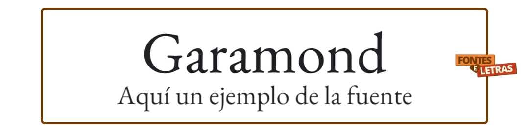 Garamond-Baixar-fontes-letras-gratis