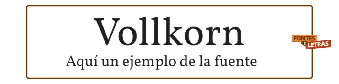 Vollkorn-Baixar-fontes-letras-gratis