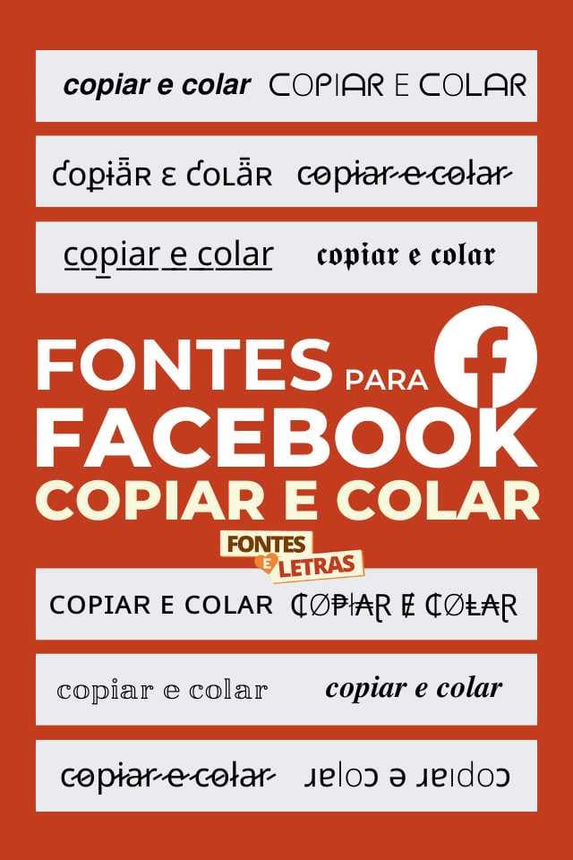 Letras  Facebook