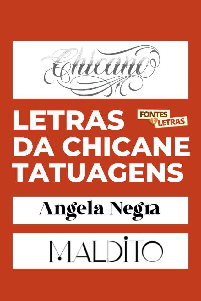 letras tatuagens chicane